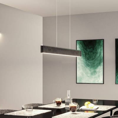 LED-hanglamp 3-Step-Dim Jagun 2700K 2000lm 26W Antraciet dimbaar