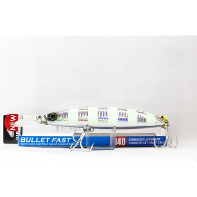 Yo Zuri Duel Hardcore Bullet Fast 140 mm Leurre Coulant F1244-HZLS (2927) gray