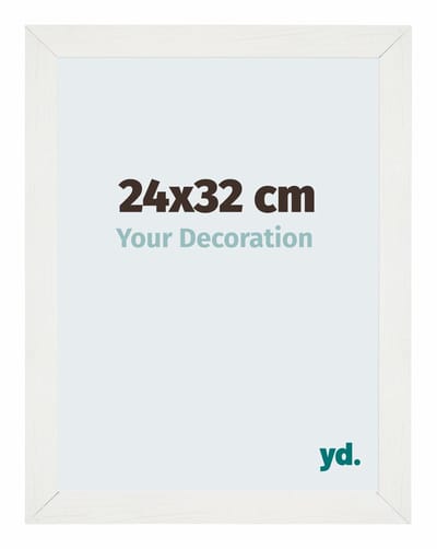 Your Decoration - Fotolijst 24x32 cm - MDF - Wit Geveegd - Mura