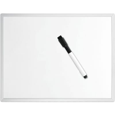 DESQ® Whiteboard - Magnetisch - Inclusief montage set - 40 x 60 cm