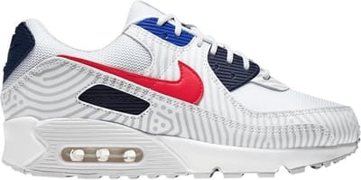 Nike Air Max 90 GS Wit -Sneaker - CZ8650-100 - Maat 38.5