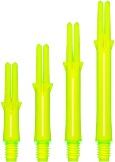 L-Style L-Shaft Locked Straight Neon Yellow - Dart Shafts