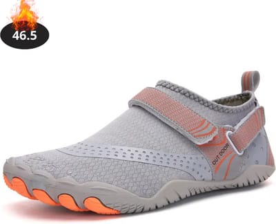 Nivard Waterschoenen Voor Kinderen & Volwassenen - Aqua Shoes - Aquaschoenen - Afzwemschoenen - Zwemles Schoenen - Lichtgrijs - 46.5