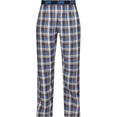 LEE PANT Yukon broek - antraciet/blauw geruit - maat S