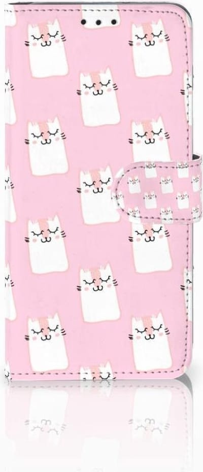 Samsung Galaxy S10 Plus Telefoonhoesje met Pasjes Sleeping Cats