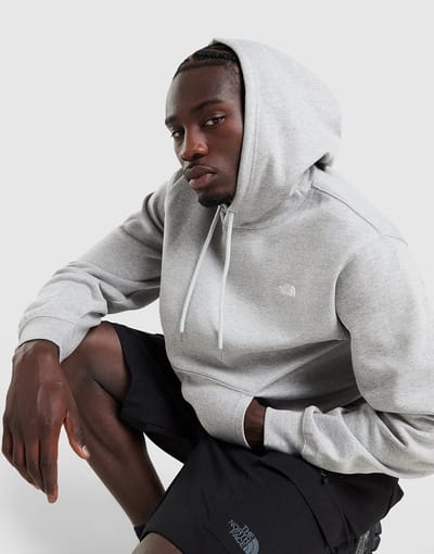 The North Face Essential Relaxed Hoodie - Grijs- Heren, Grijs S