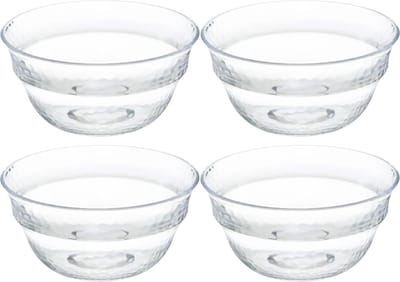 Secret de Gourmet - Kommetjes/Schaaltjes - kunststof - D13 cm - Set 4x