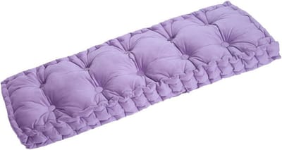 Bankkussen - Zitkussen Tuinkussen - Buiten Zitten - 10 cm Dik - 180 x 60 cm - Paars