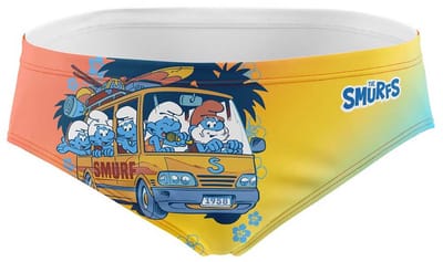Otso Smurf Smurfing Zwemslip Veelkleurig L Man