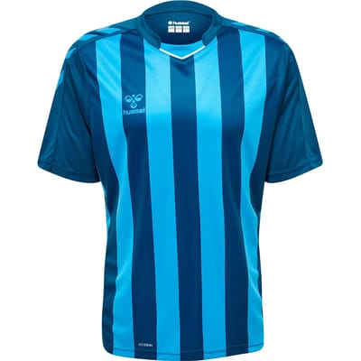 Hummel sportshirt Hmlcore Xk Striped Jersey S/S 211458