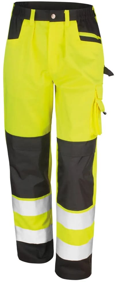 Regatta Safety Cargo Trouser RT327 - Fluorescent Yellow - 4XL
