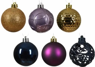 Decoris kerstbal 37 6 cm
