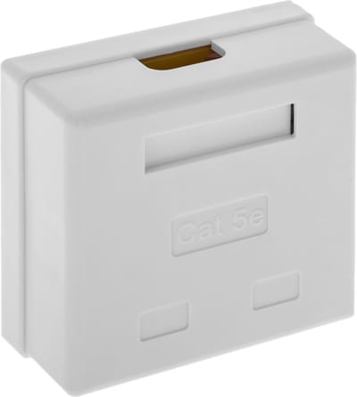BeMatik - 2 RJ45 Cat.5e UTP-oppervlaktedoos