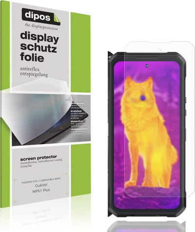 dipos – 4x Matte Beschermfolie geschikt voor Oukitel WP61 Plus | Krasbestendige & antireflecterende Screenprotector Ultra-Thin