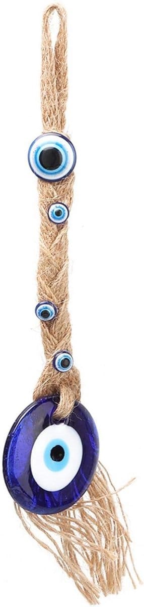 Decoratief Turks Blauwe Oog Amulet voor Geluk en Bescherming tegen het Kwaad