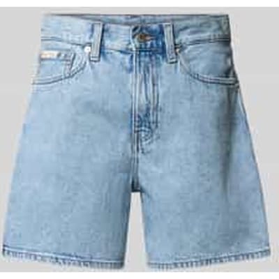 A-lijn korte jeans van puur katoen