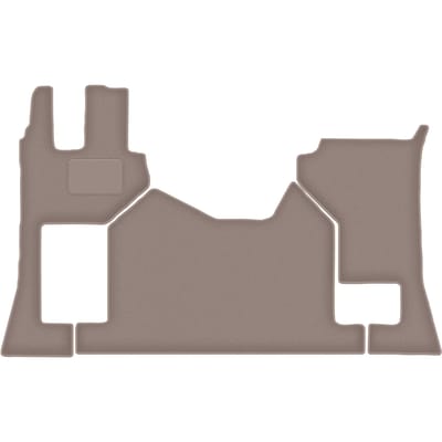 Beige voormatten voor: Mercedes Actros MP5 truck (2019-)