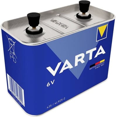 Varta PROFESSIONAL 435 Alk 4LR25-2 Speciale batterij 4LR25-2 Schroefcontact Alkaline 6 V 33000 mAh 1 stuk(s)