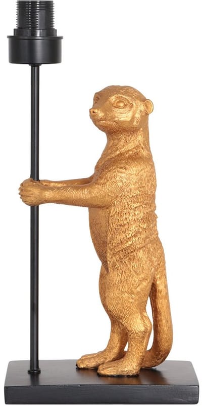 Anne Lighting tafellamp Animaux - zwart - metaal - 3126ZW