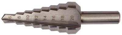 Radix - Stappenboor - HSS - 4-12 mm - Rechte snijkanten