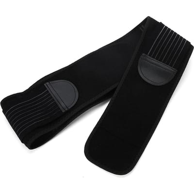Bekken Heup Correctie Riem Postpartum Verstelbaar Herstel Verstelbare Bekken Ondersteuningsriem XL Maat black