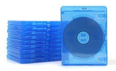 Dailygoody - Amaray Blu-Ray Opbergkoffers - Hoge Kwaliteit - 14 mm Formaat - Geschikt voor 1 Disc - Officieel Ontwerp - Perfect voor Collecties