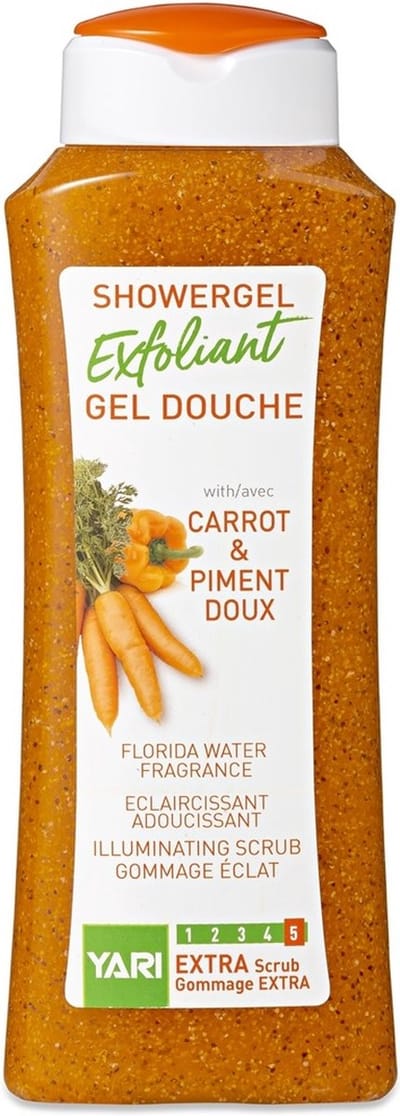 Yari Exfoliant Showergel Carrot Oil