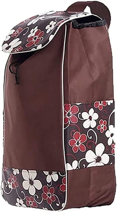 Oneay Vervangende tas voor opvouwbare trolley – 40L waterdichte Oxford-boodschappenmand, draagbaar
