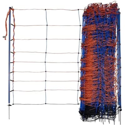 AKO Wolvennet 90 cm enkele punt 50 m blauw/oranje TitanNet Premium