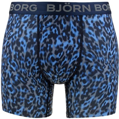Björn Borg heren sports microfiber boxer animal blauw