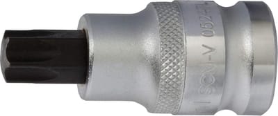 SW-Stahl 05242L schroevendraaierbit, 1/2 I T-profiel I T25 x 53mm I schroevendraaierbit voor Torx I zeskantinzet