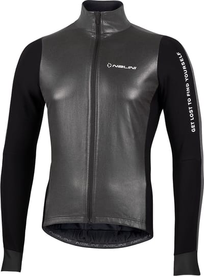 Nalini - Heren - Fietsjack winter - Winddicht Warm Wielrenjack - Reflecterend - Zwart - WARM REFLEX JKT - M