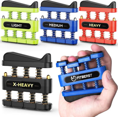 Vingerversterker en handtrainer voor kracht en behendigheid - Ideal voor muzikanten, klimmers en revalidatie