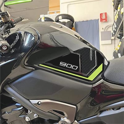 Zijdelingse tankpads voor motorfiets - Hars-stickers voor optimale tankbescherming