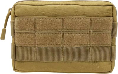 Outdoor EDC Tactische Molle Heuptas Nylon – Tactische Waist Bag voor Jacht, Outdoor, Telefoon, Munten & EDC Gear - Khaki
