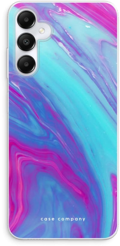 Case Company® - Hoesje geschikt voor Samsung Galaxy A05s hoesje - Zweverige regenboog - Soft Cover Telefoonhoesje - Bescherming aan alle Kanten en Schermrand