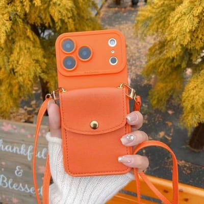 Luxe Portemonnee Leer Crossbody Nekband Lanyard Telefoonhoesje voor iPhone 17 Pro 16 14 11 13 15 Pro Max Plus Air Kaarthouder Cover For iphone15Plus&Case & Strap