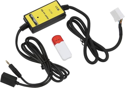 Auto Muziek Adapter - USB AUX Adapter - Muziek Afspelen Auto - Plug-and-Play Installatie