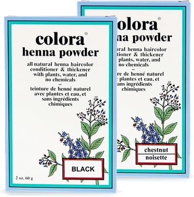 Colora Henna Powder Bruin 60ml haarkleuring