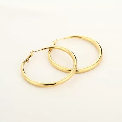 Oorbellen - Hoops - Luxe - Oorringen - Goud - Stainless Steel- 5 cm