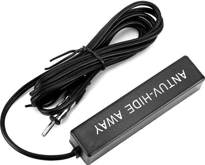 Dailygoody - Car Antenna - Universale Vervangantenne - Verbeterde Signaalontvangst - Zwart - Geschikt voor Auto Radio's - Compact en Efficiënt