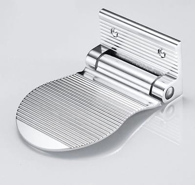 Voetsteun voor douche aluminium