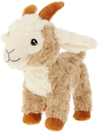 Keel Toys dwerggeit - 20 cm - Dieren knuffelbeesten