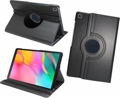Geschikt voor Samsung Galaxy Tab A 2019 Hoesje - 10.1 inch - Bookcase Tablet Cover Hoes Zwart