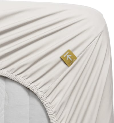 Beddinghouse Percale katoen - Hoeslaken - 90x200 - Gebroken wit