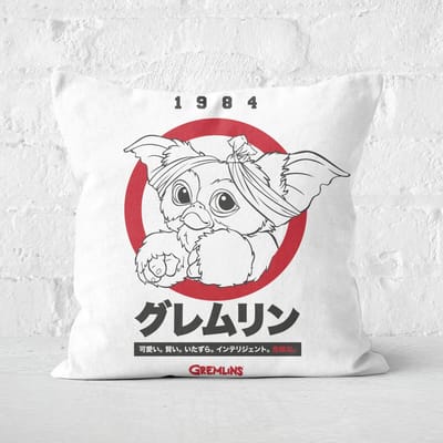 Gremlins Gizmo Japanese Square Cushion - 40x40cm