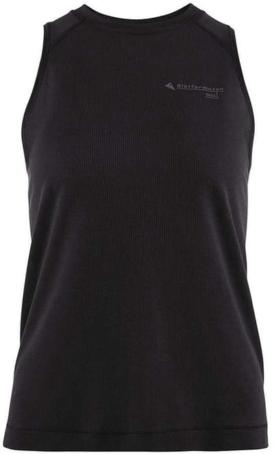 KlÄttermusen Groa Mouwloos T-shirt Zwart XL Vrouw