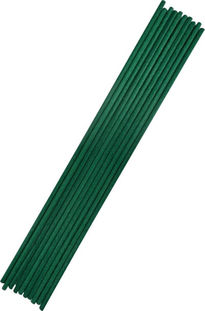 Luxe Losse Aromatherapie Geurstokjes - 25 Stuks - Groene Vezel - 26cm x 4mm - Geurverspreiders - Navulling Geurstokjes Groen - Diffuser