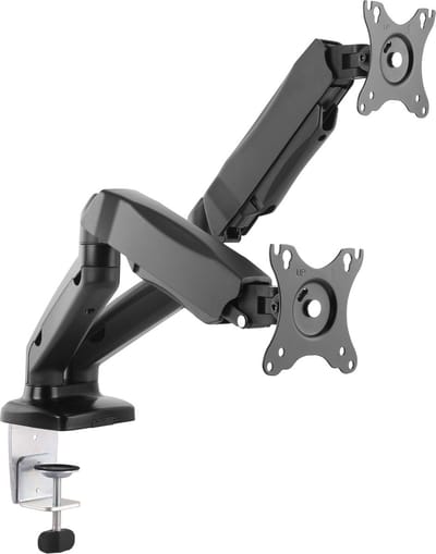 monitor arm gasveer - 2 schermen