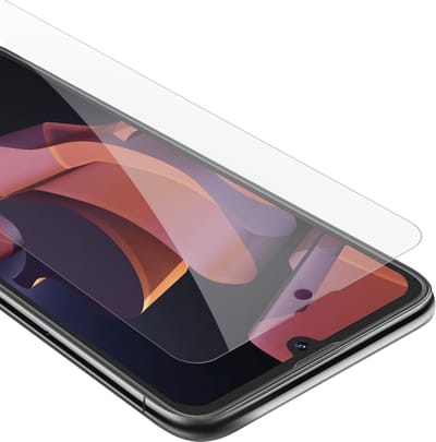 Cadorabo Screenprotector geschikt voor Blackview A50 4G - Pantser film Beschermende film in KRISTALHELDER Geharde (Tempered) display beschermglas in 9H hardheid met 3D Touch